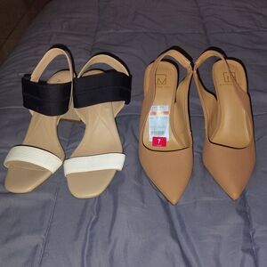 2 Pairs Of Pumps / Heels